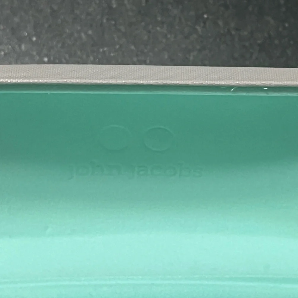 John Jacobs Venus Clear Frames, Case & Cloth
